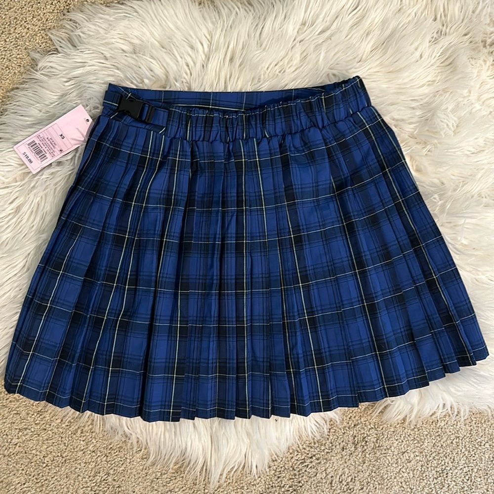 Plaid pattern shirt
